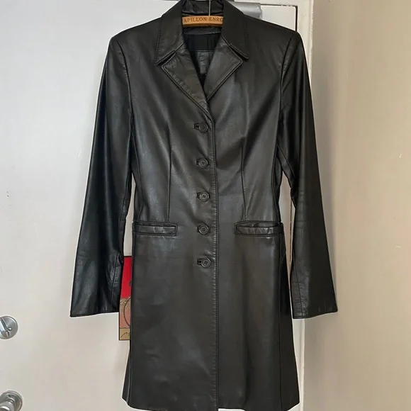 Leather Coat - Picture 2 of 5